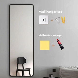 Details of  Wall Mounted Dressing Table Mirror Wall hanging/sticking