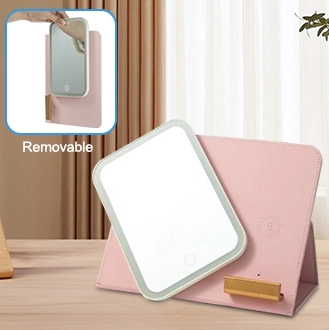 Details of LED Folding Wireless Charging Makeup Mirror Angle adjustment