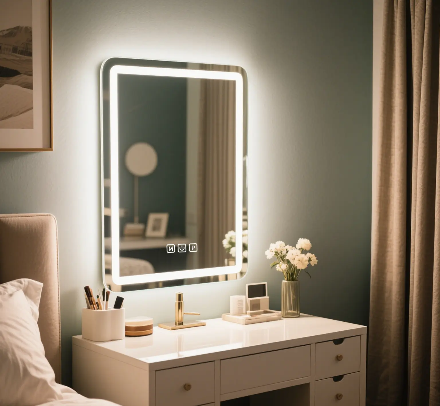 Chalaat Premium Custom LED Makeup Mirrors