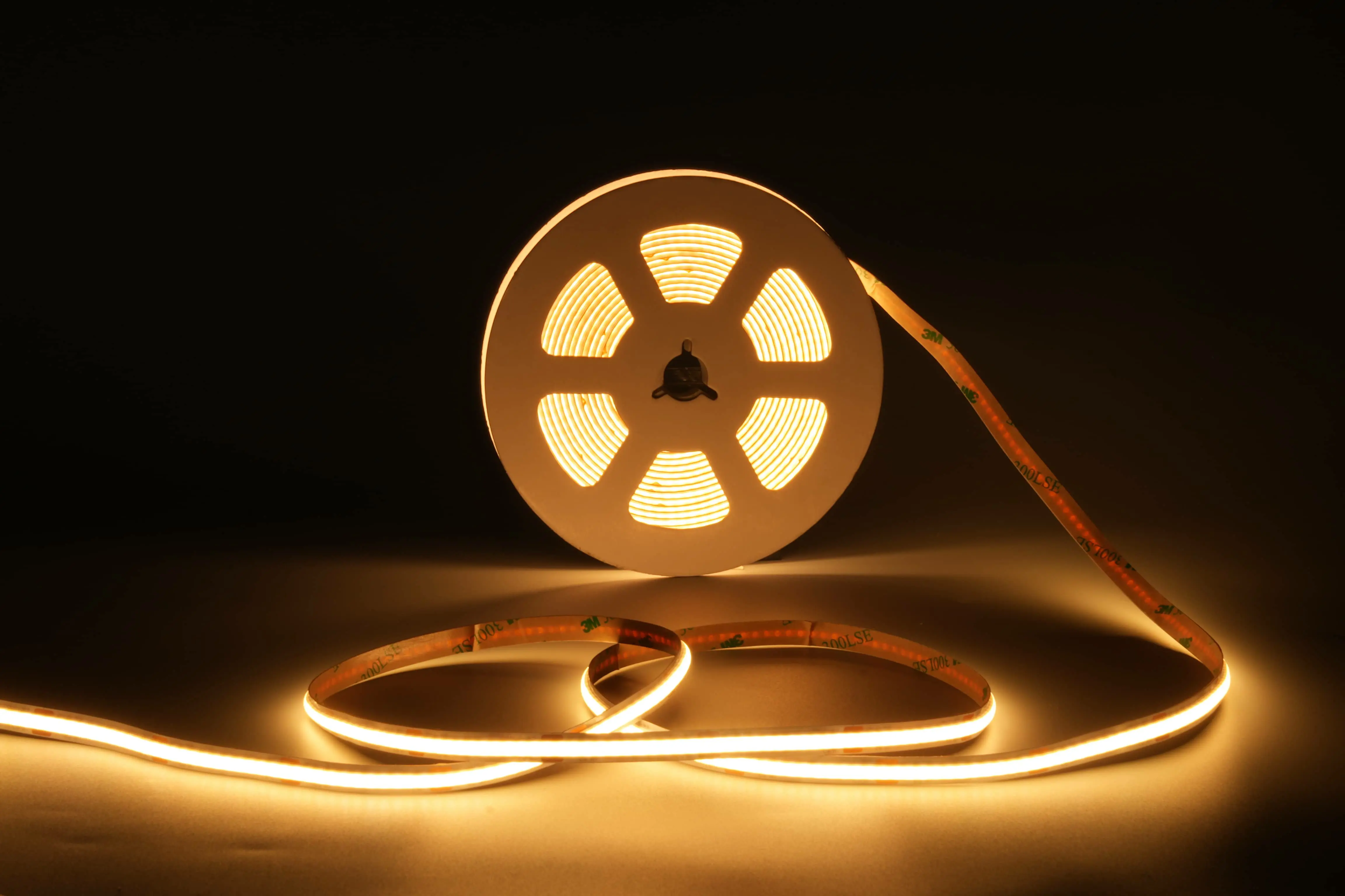 Energy-efficient LED light strips provide uniform, soft illumination—free from blue light and flicker