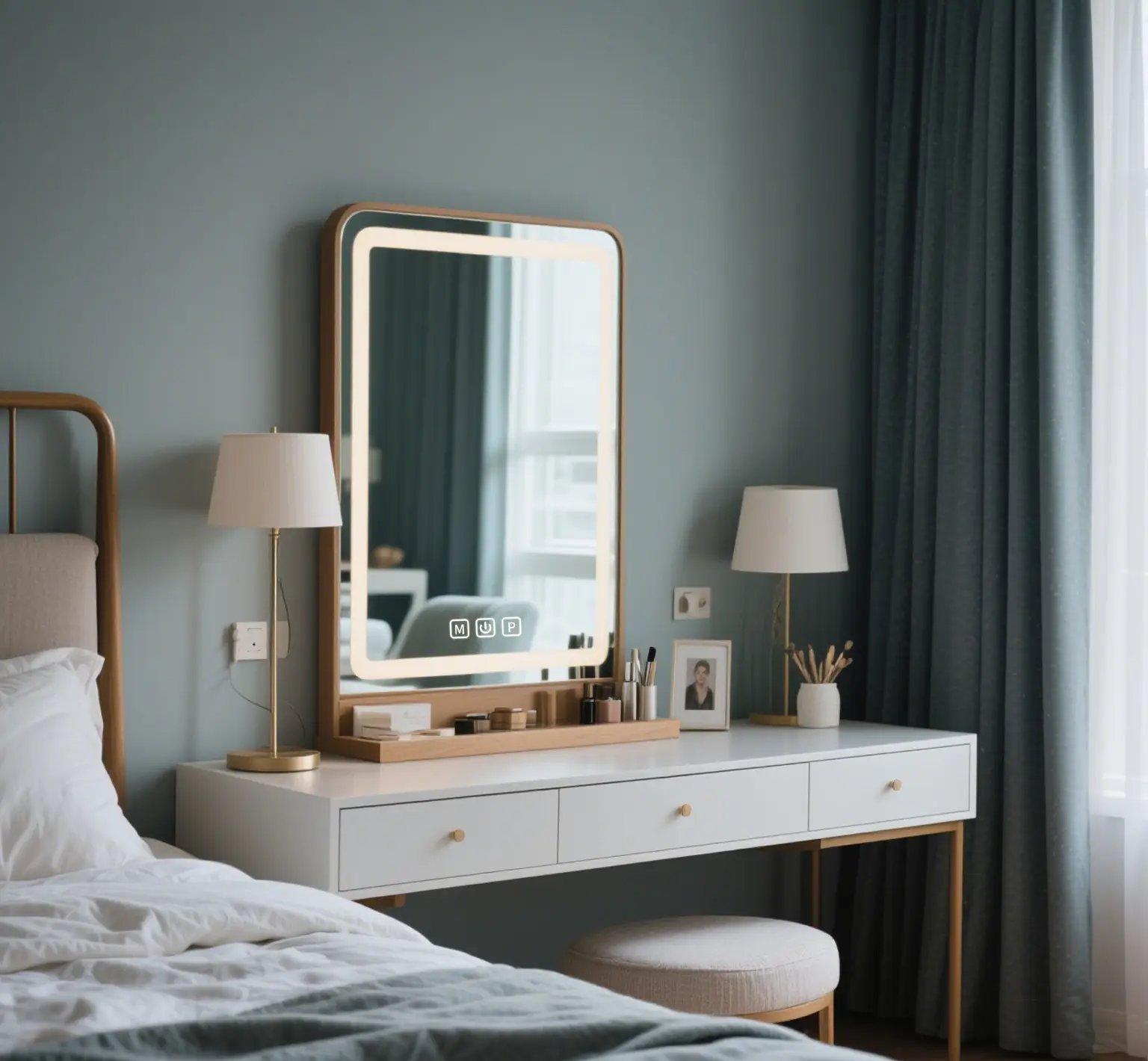 Chalaat Premium Custom LED Makeup Mirrors