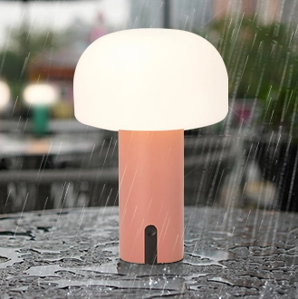 Details of Rechargeable Cordless Mushroom Light Waterproof and non-slip