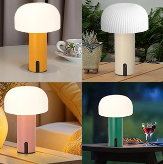 Details of Rechargeable Cordless Mushroom Light Applicable scenarios