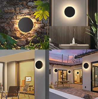 Details of LED rechargeable round wall light Applicable scenarios