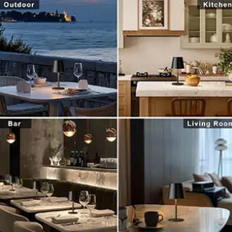 Details of Rechargeable touch-control tall table lamp Applicable scenarios