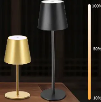 Details of Rechargeable touch-control tall table lamp light source