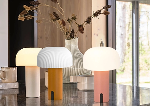 Portable Cordless Mushroom Mood Light