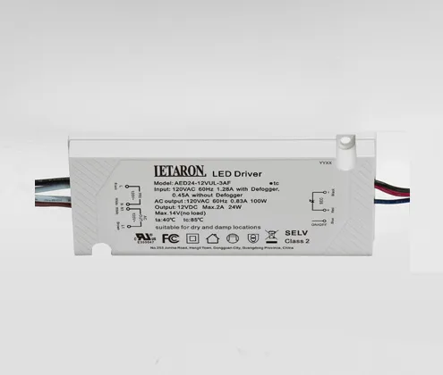 ultra thin ul led driver wired series defogging fcccertification company
