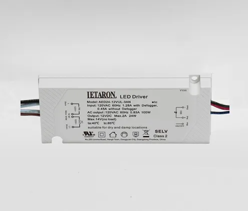 ultra thin ul led driver wired series defogging supplier