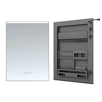Details of Single-Light Medicine Cabinet with Mirror Product Features